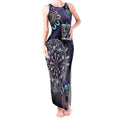 First Nations Darts NAIDOC 2026 Tank Maxi Dress Aboriginal Dot Art