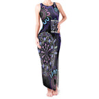 First Nations Darts NAIDOC 2026 Tank Maxi Dress Aboriginal Dot Art