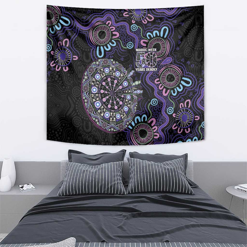First Nations Darts NAIDOC 2026 Tapestry Aboriginal Dot Art