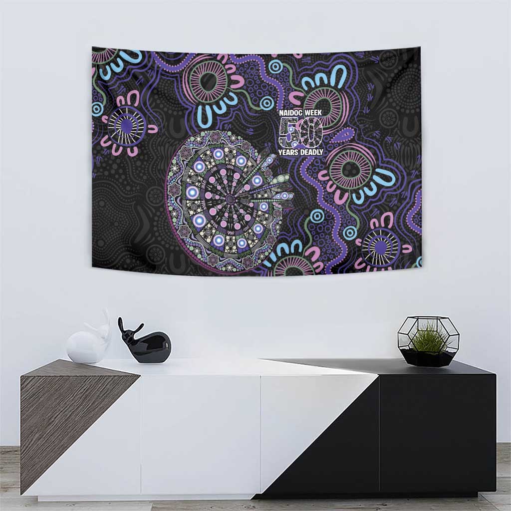 First Nations Darts NAIDOC 2026 Tapestry Aboriginal Dot Art