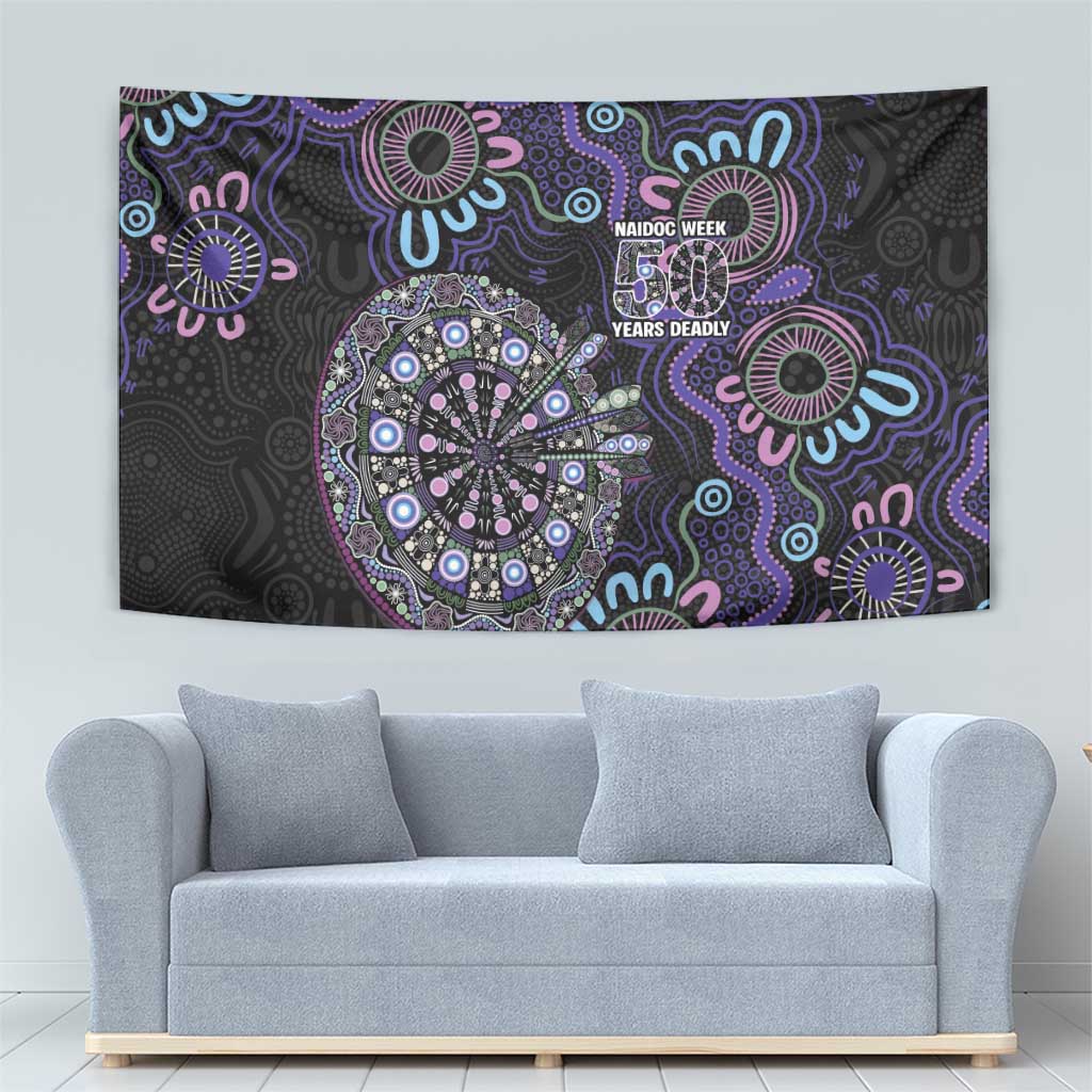 First Nations Darts NAIDOC 2026 Tapestry Aboriginal Dot Art