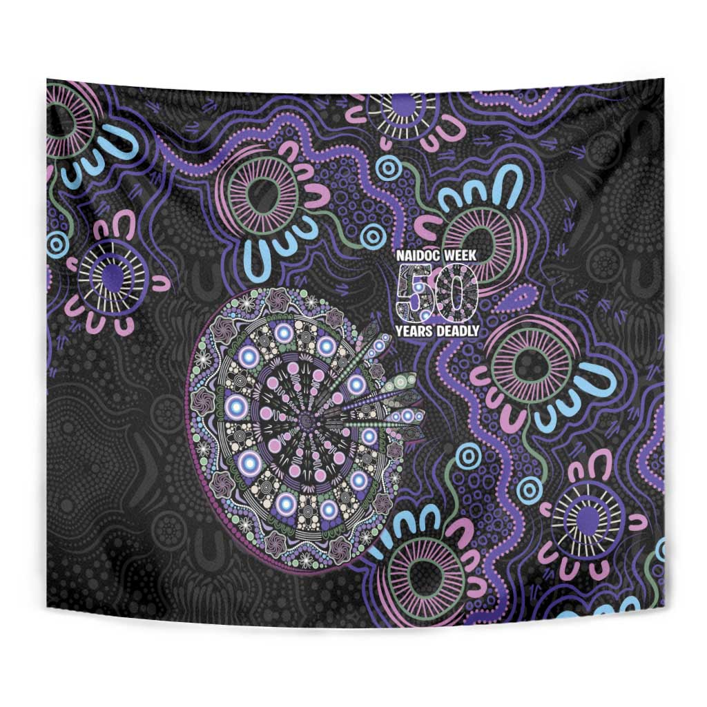 First Nations Darts NAIDOC 2026 Tapestry Aboriginal Dot Art