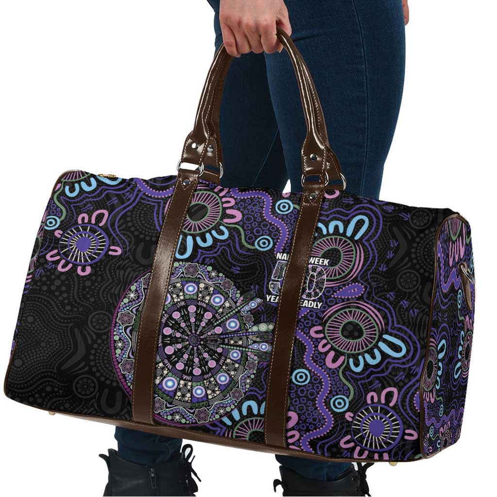 First Nations Darts NAIDOC 2026 Travel Bag Aboriginal Dot Art