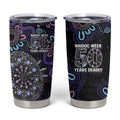 First Nations Darts NAIDOC 2026 Tumbler Cup Aboriginal Dot Art