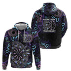 First Nations Darts NAIDOC 2026 Zip Hoodie Aboriginal Dot Art