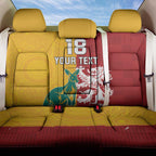 Custom British Lions Australia Back Car Seat Cover Unique Style - Aussie Hoodie