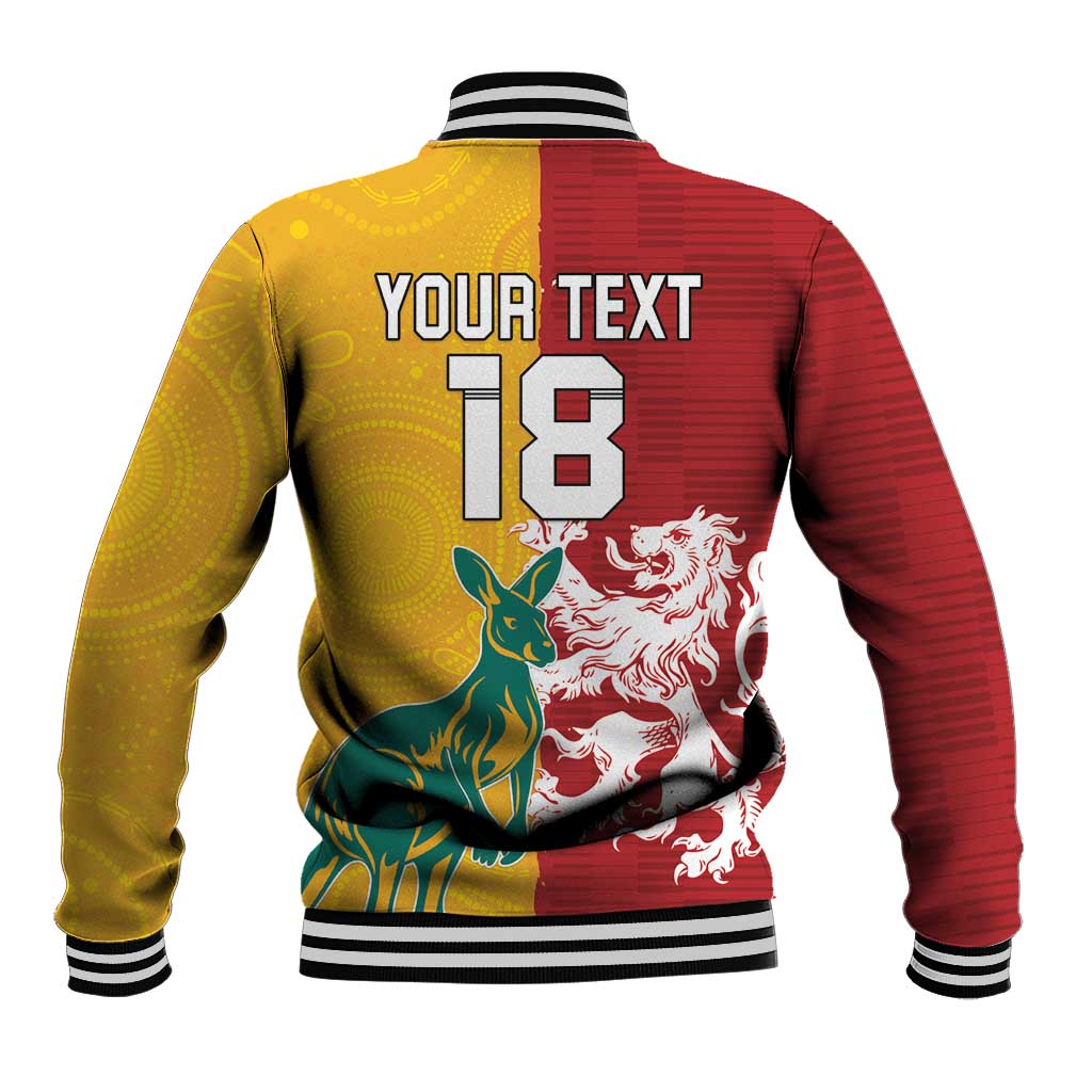 Custom British Lions Australia Baseball Jacket Unique Style - Aussie Hoodie