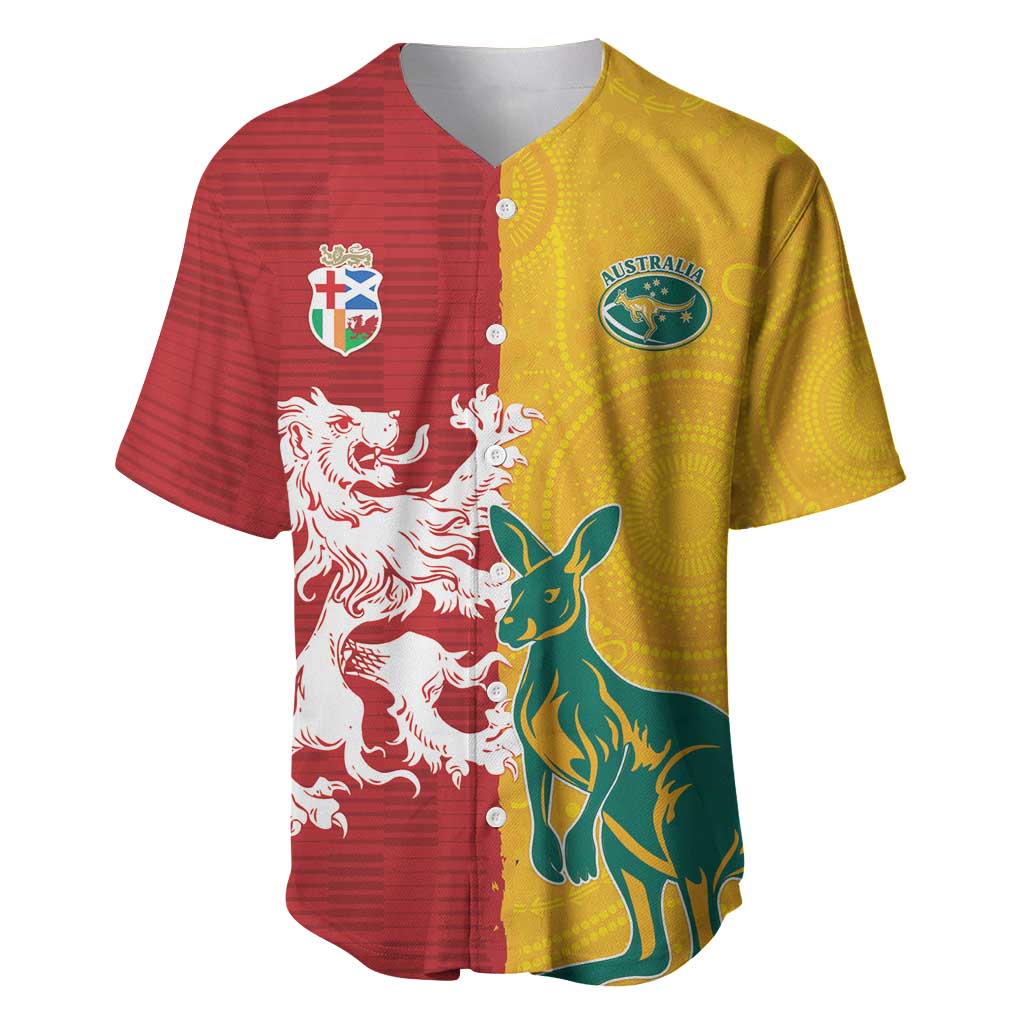 Custom British Lions Australia Baseball Jersey Unique Style - Aussie Hoodie