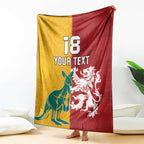 Custom British Lions Australia Blanket Unique Style - Aussie Hoodie