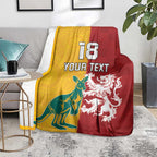Custom British Lions Australia Blanket Unique Style - Aussie Hoodie