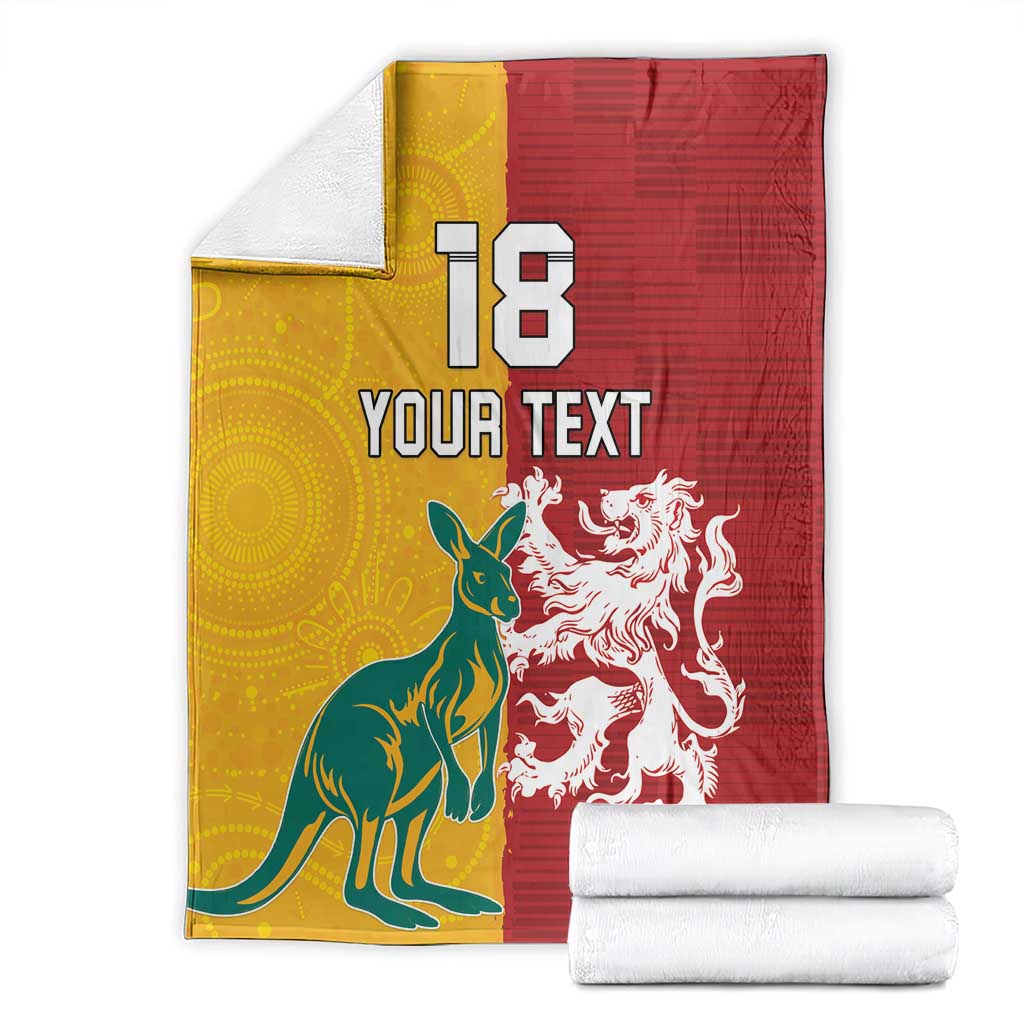 Custom British Lions Australia Blanket Unique Style - Aussie Hoodie