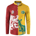 Custom British Lions Australia Button Sweatshirt Unique Style - Aussie Hoodie