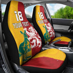 Custom British Lions Australia Car Seat Cover Unique Style - Aussie Hoodie