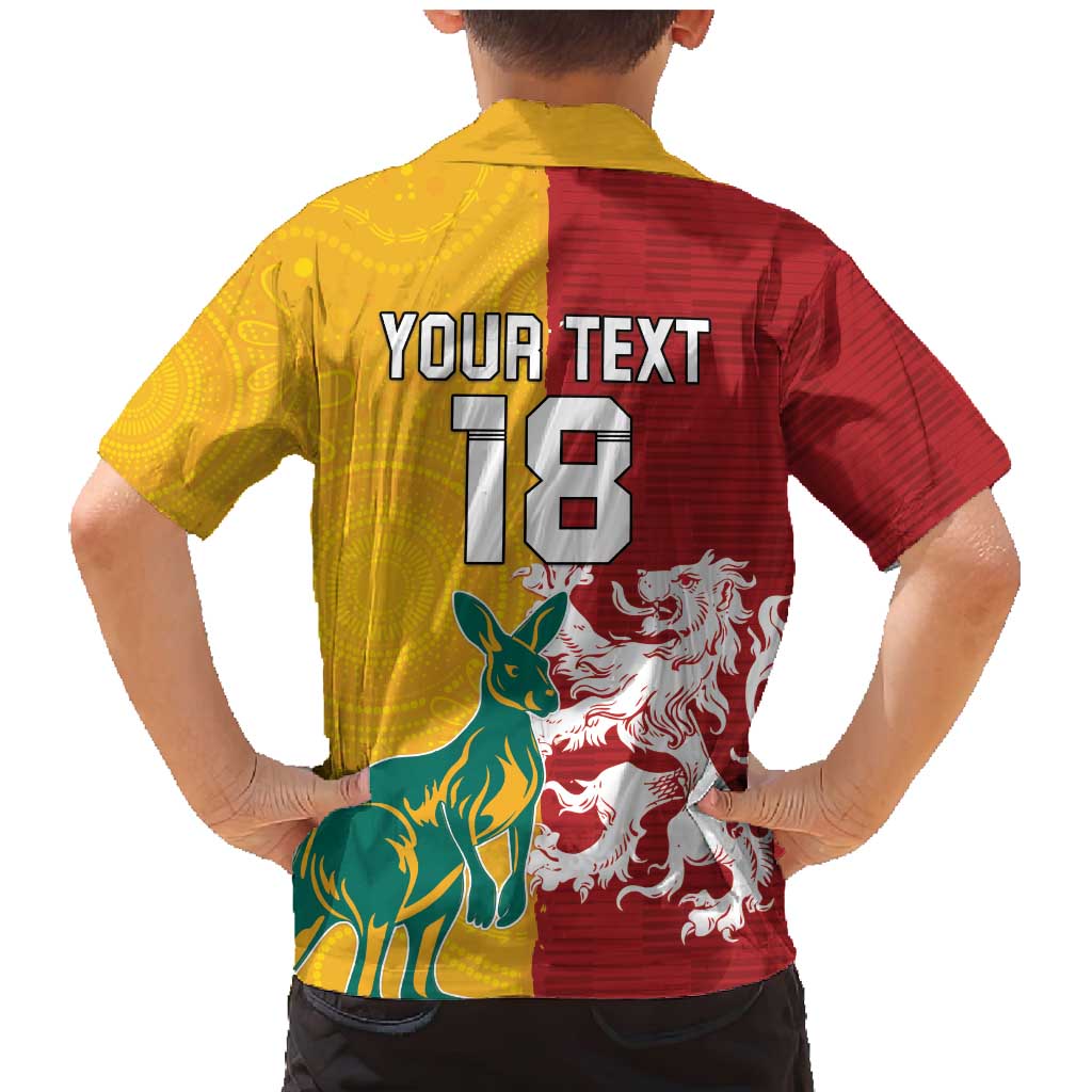 Custom British Lions Australia Family Matching Mermaid Dress and Hawaiian Shirt Unique Style - Aussie Hoodie