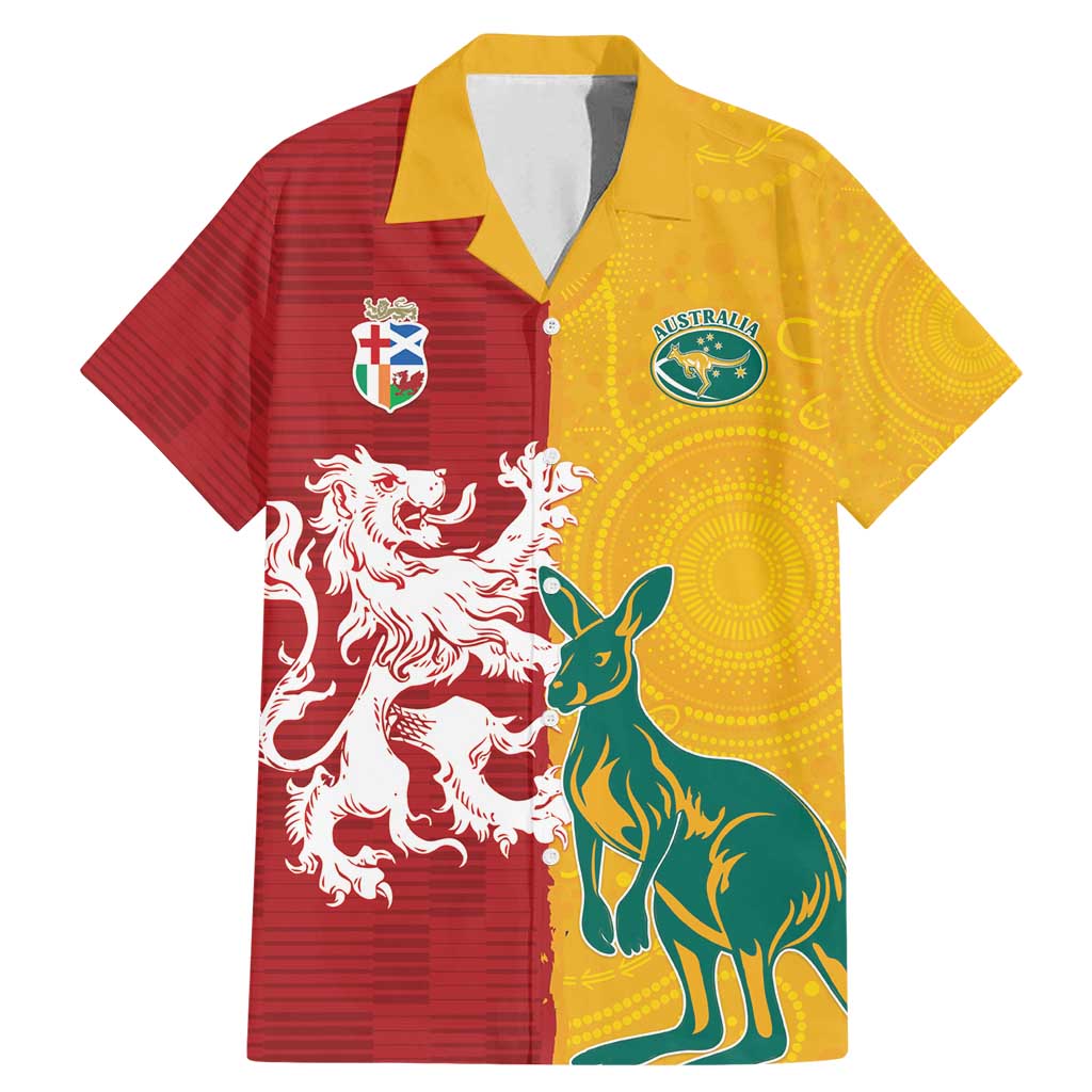 Custom British Lions Australia Family Matching Mermaid Dress and Hawaiian Shirt Unique Style - Aussie Hoodie