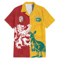 Custom British Lions Australia Family Matching Mermaid Dress and Hawaiian Shirt Unique Style - Aussie Hoodie