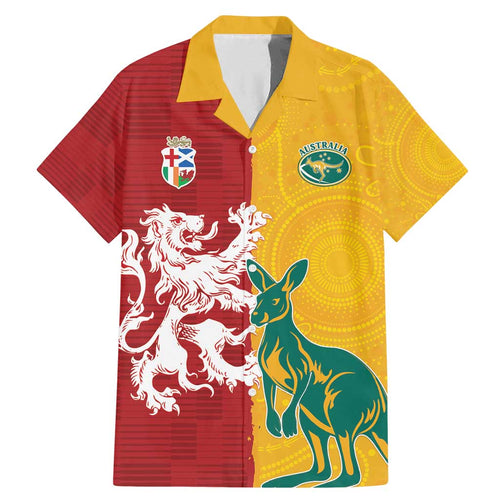 Custom British Lions Australia Family Matching Mermaid Dress and Hawaiian Shirt Unique Style - Aussie Hoodie