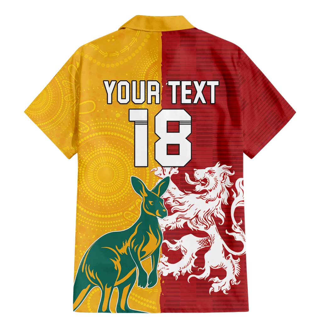 Custom British Lions Australia Family Matching Mermaid Dress and Hawaiian Shirt Unique Style - Aussie Hoodie