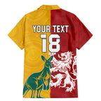 Custom British Lions Australia Family Matching Mermaid Dress and Hawaiian Shirt Unique Style - Aussie Hoodie