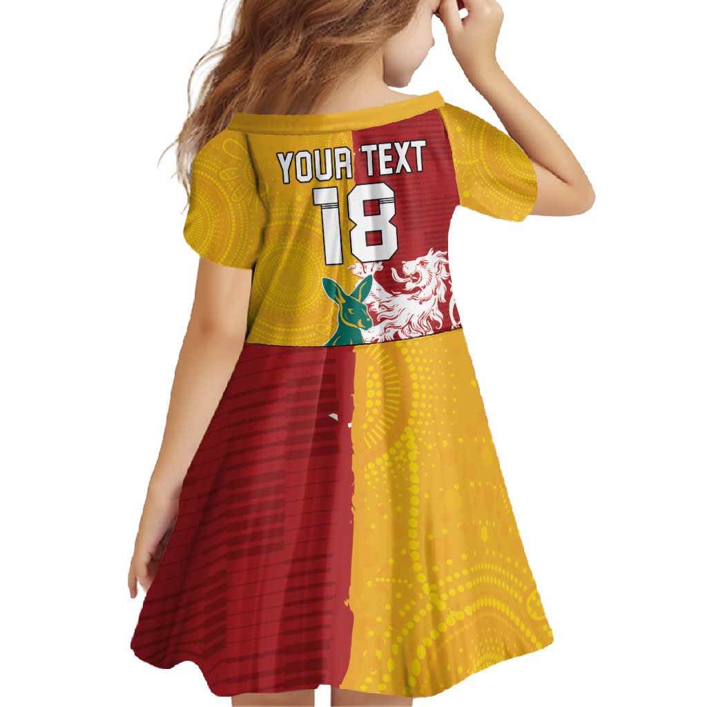Custom British Lions Australia Family Matching Off Shoulder Maxi Dress and Hawaiian Shirt Unique Style - Aussie Hoodie