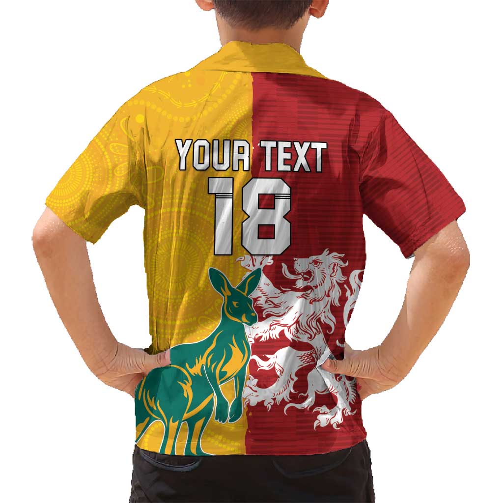 Custom British Lions Australia Family Matching Summer Maxi Dress and Hawaiian Shirt Unique Style - Aussie Hoodie