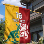 Custom British Lions Australia Garden Flag Unique Style - Aussie Hoodie