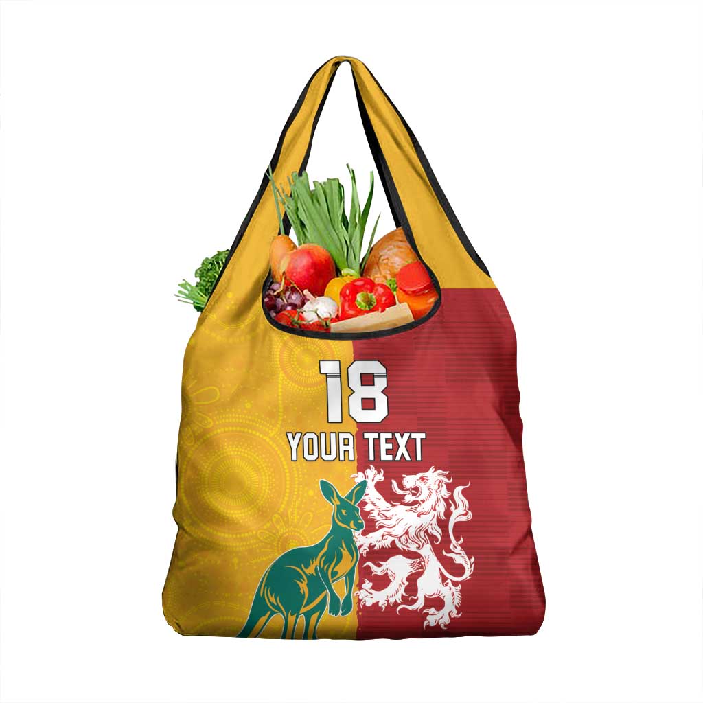 Custom British Lions Australia Grocery Bag Unique Style - Aussie Hoodie