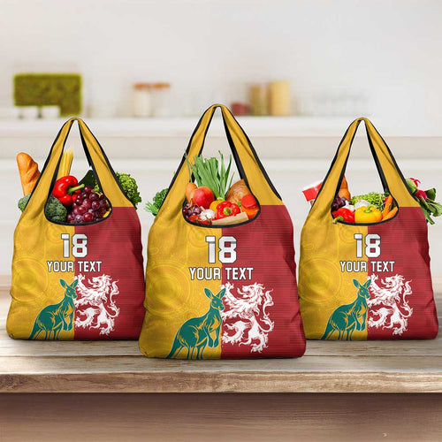 Custom British Lions Australia Grocery Bag Unique Style - Aussie Hoodie