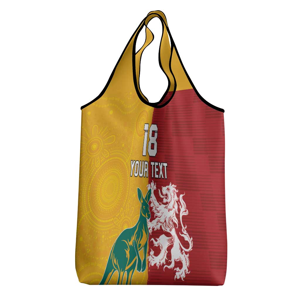 Custom British Lions Australia Grocery Bag Unique Style - Aussie Hoodie