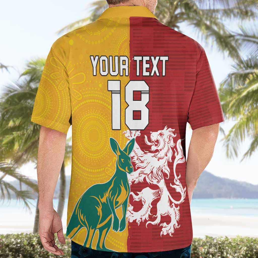 Custom British Lions Australia Hawaiian Shirt Unique Style - Aussie Hoodie