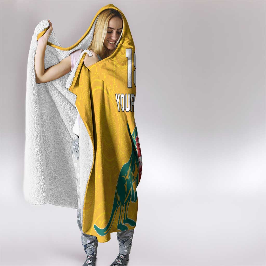 Custom British Lions Australia Hooded Blanket Unique Style - Aussie Hoodie