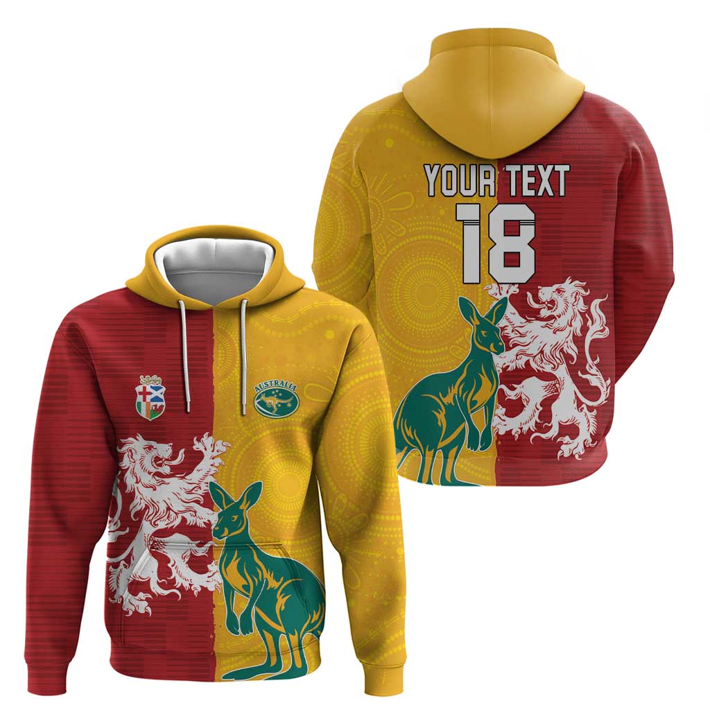 Custom British Lions Australia Hoodie Unique Style - Aussie Hoodie