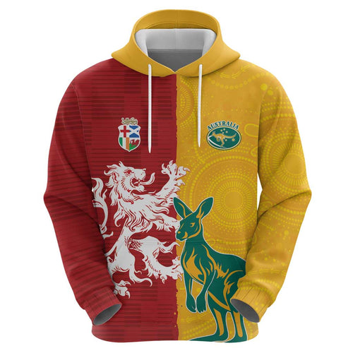 Custom British Lions Australia Hoodie Unique Style - Aussie Hoodie