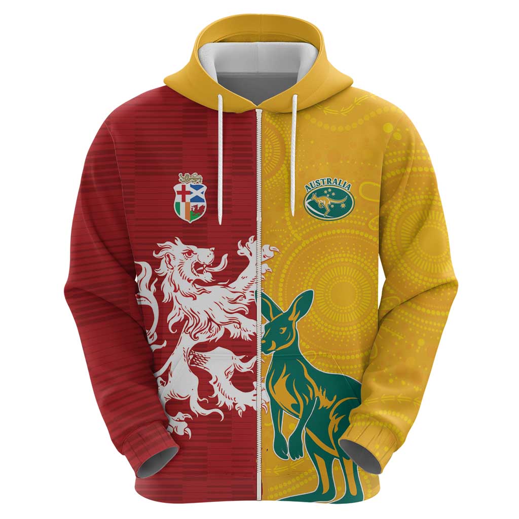 Custom British Lions Australia Hoodie Unique Style - Aussie Hoodie