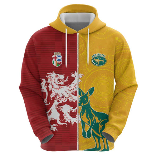 Custom British Lions Australia Hoodie Unique Style - Aussie Hoodie