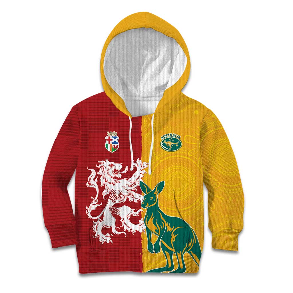 Custom British Lions Australia Kid Hoodie Unique Style - Aussie Hoodie