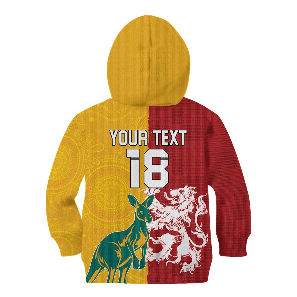 Custom British Lions Australia Kid Hoodie Unique Style - Aussie Hoodie
