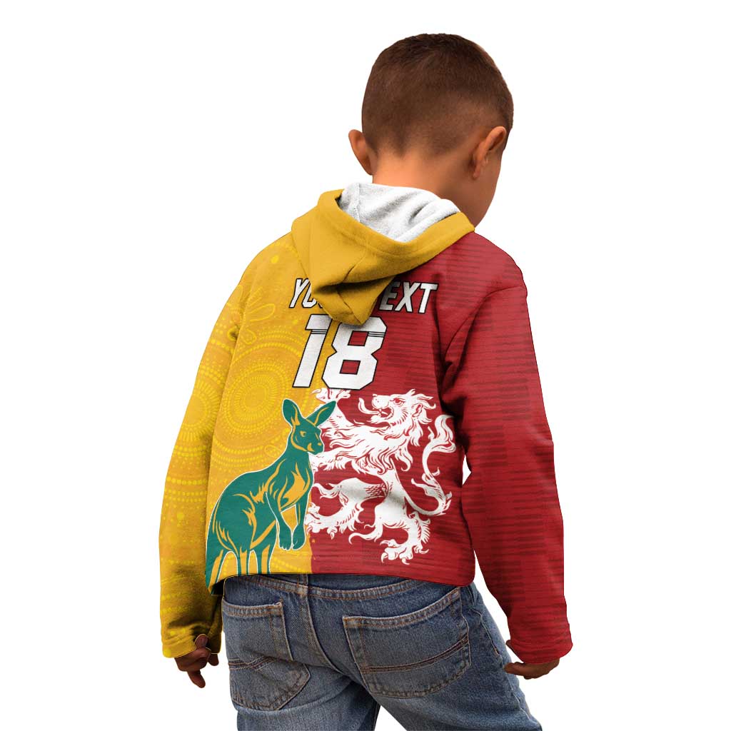 Custom British Lions Australia Kid Hoodie Unique Style - Aussie Hoodie