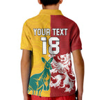 Custom British Lions Australia Kid Polo Shirt Unique Style - Aussie Hoodie
