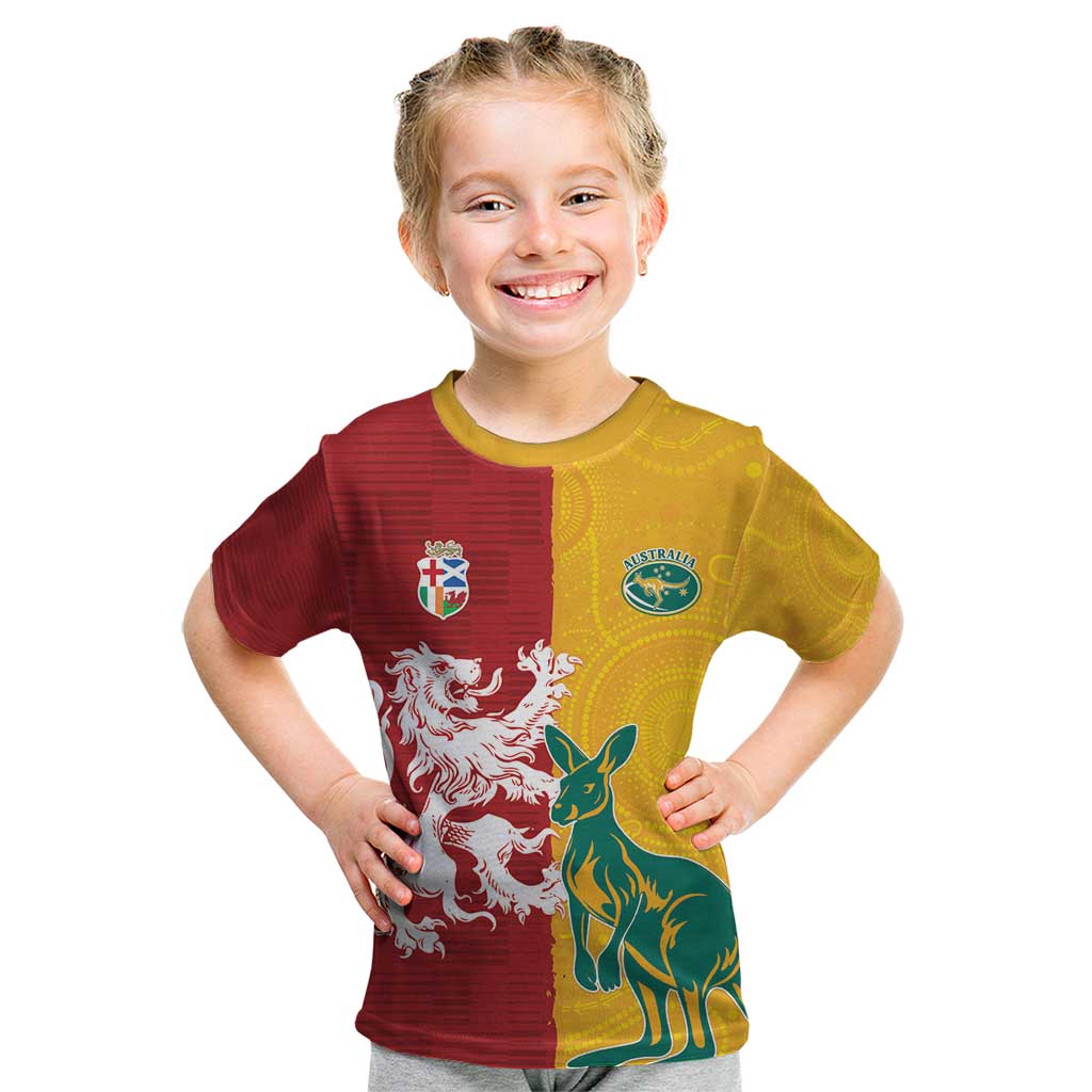 Custom British Lions Australia Kid T Shirt Unique Style - Aussie Hoodie