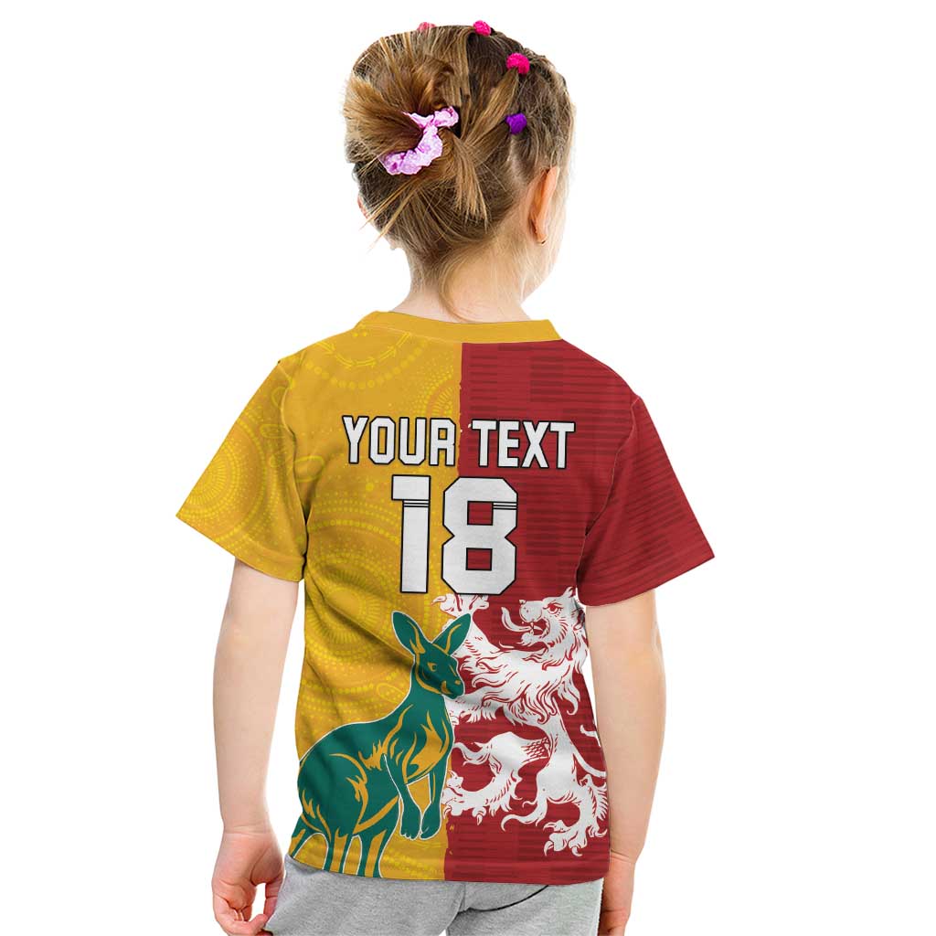 Custom British Lions Australia Kid T Shirt Unique Style - Aussie Hoodie