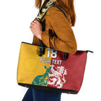 Custom British Lions Australia Leather Tote Bag Unique Style - Aussie Hoodie