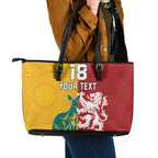 Custom British Lions Australia Leather Tote Bag Unique Style - Aussie Hoodie