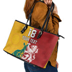 Custom British Lions Australia Leather Tote Bag Unique Style - Aussie Hoodie