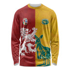 Custom British Lions Australia Long Sleeve Shirt Unique Style - Aussie Hoodie