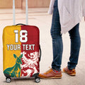 Custom British Lions Australia Luggage Cover Unique Style - Aussie Hoodie