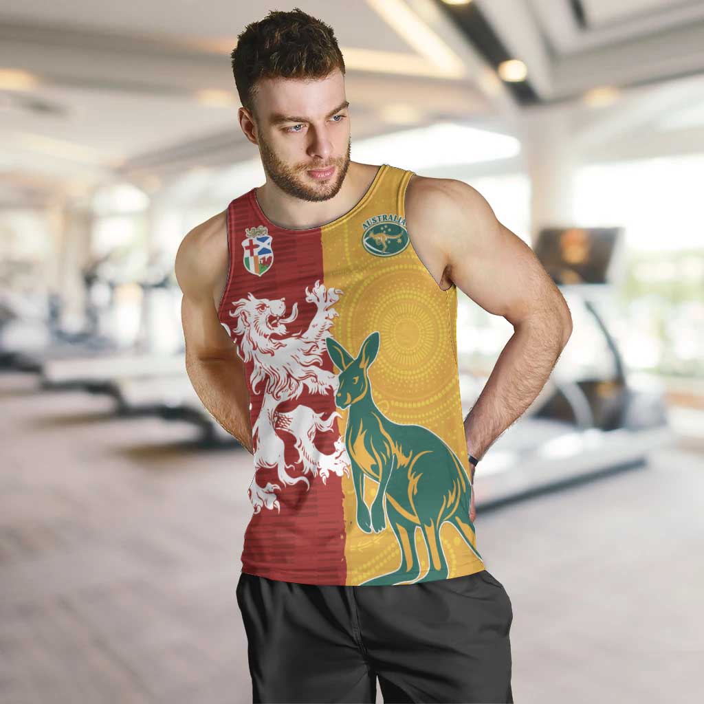 Custom British Lions Australia Men Tank Top Unique Style - Aussie Hoodie