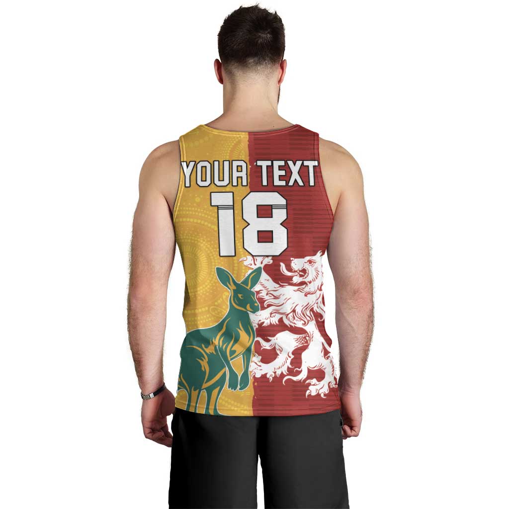 Custom British Lions Australia Men Tank Top Unique Style - Aussie Hoodie