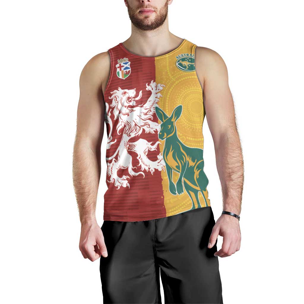 Custom British Lions Australia Men Tank Top Unique Style - Aussie Hoodie
