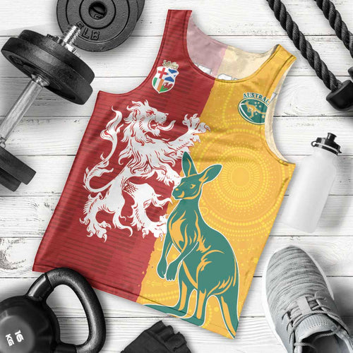 Custom British Lions Australia Men Tank Top Unique Style - Aussie Hoodie